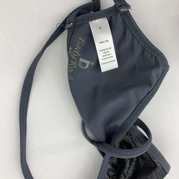 Body Rock Gray Small Sports Top and Shorts 2 piece Set NWT - Picture 9 of 9